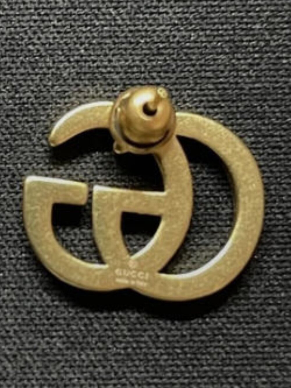 Gucci Gold GG Earrings - Picture 3 of 5